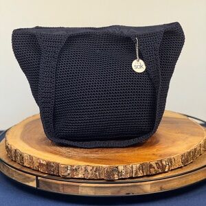 THE SAK Village Dreamer Crochet Tote | Navy | Casual Classic